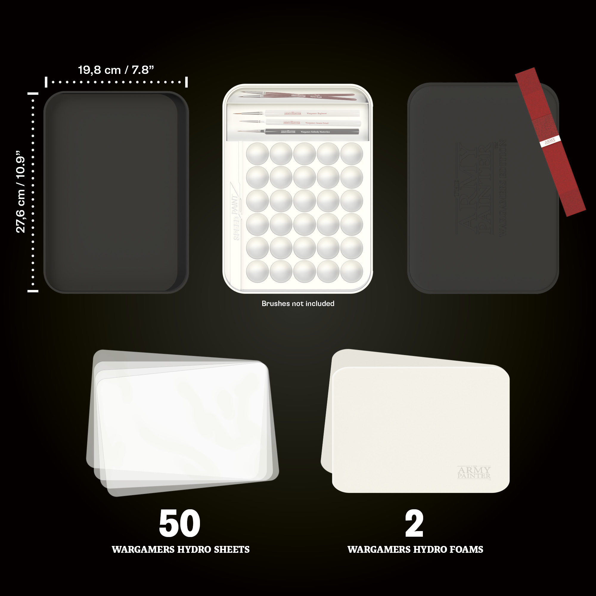 Army Painter: Tools - Wet Palette Wargamers Edition Army Painter: Tools - Wet Palette Wargamers Edition