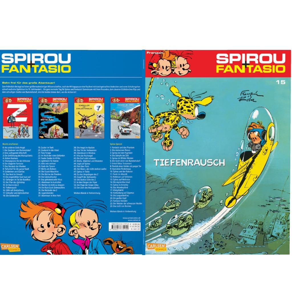 Spirou & Fantasio Bd.15: Tiefenrausch (Neuausgabe)