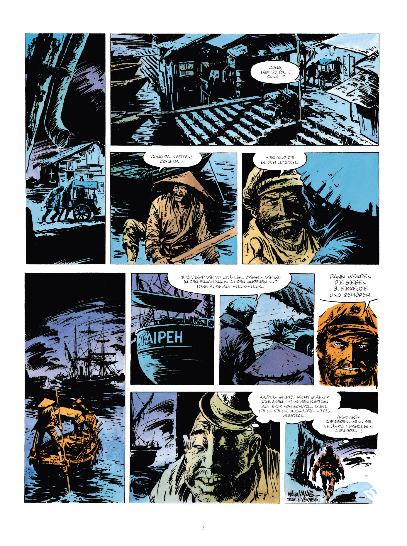 Bob Morane Bd.8: Die sieben Bleikreuze