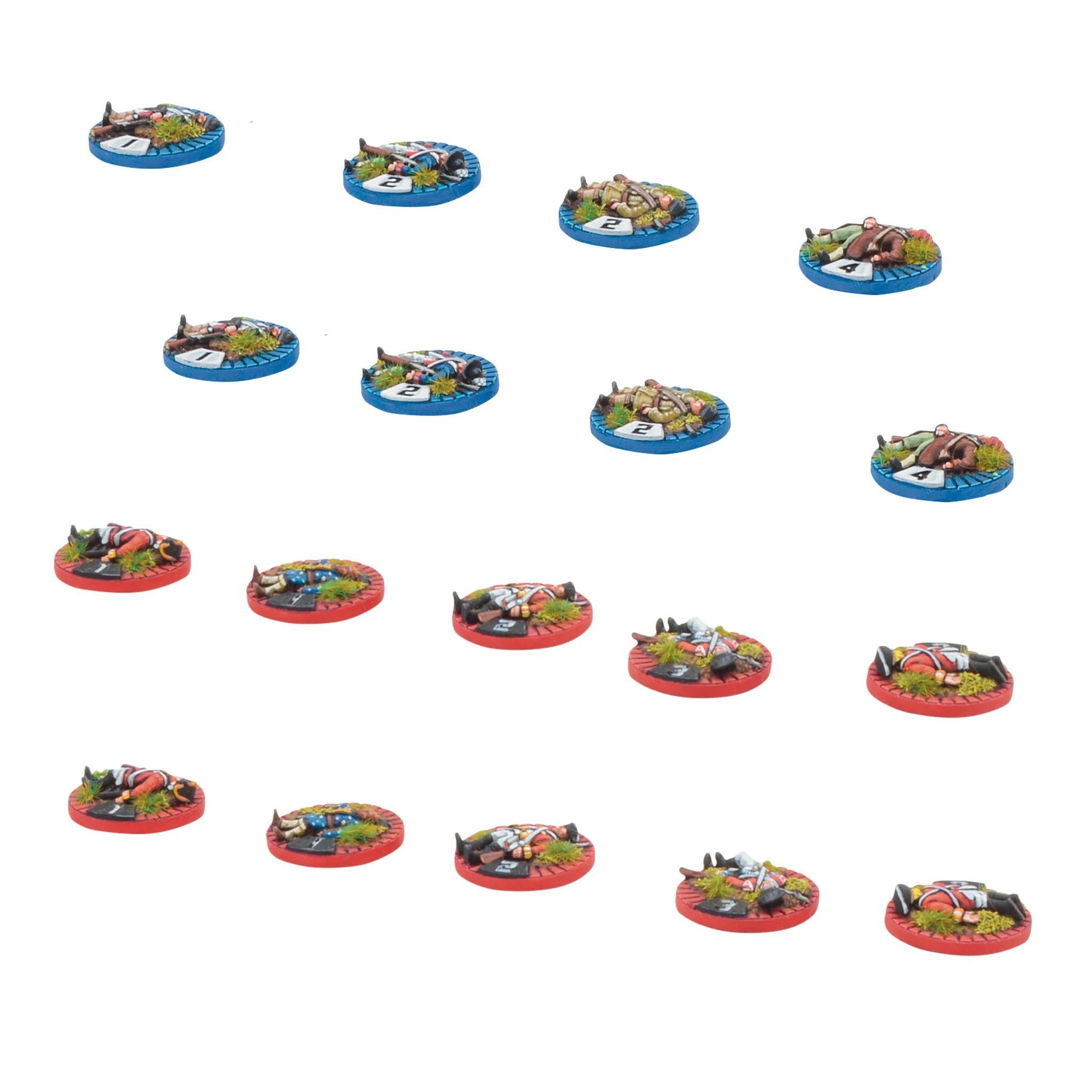 Black Powder Epic Battles: Revolution - Casualty Markers Black Powder Epic Battles: Revolution - Casualty Markers