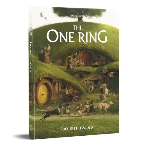 The One Ring RPG 2nd Edition: Hobbit Tales Hobbit Tales, The One Ring, Book cover, Hobbit, Green hill
