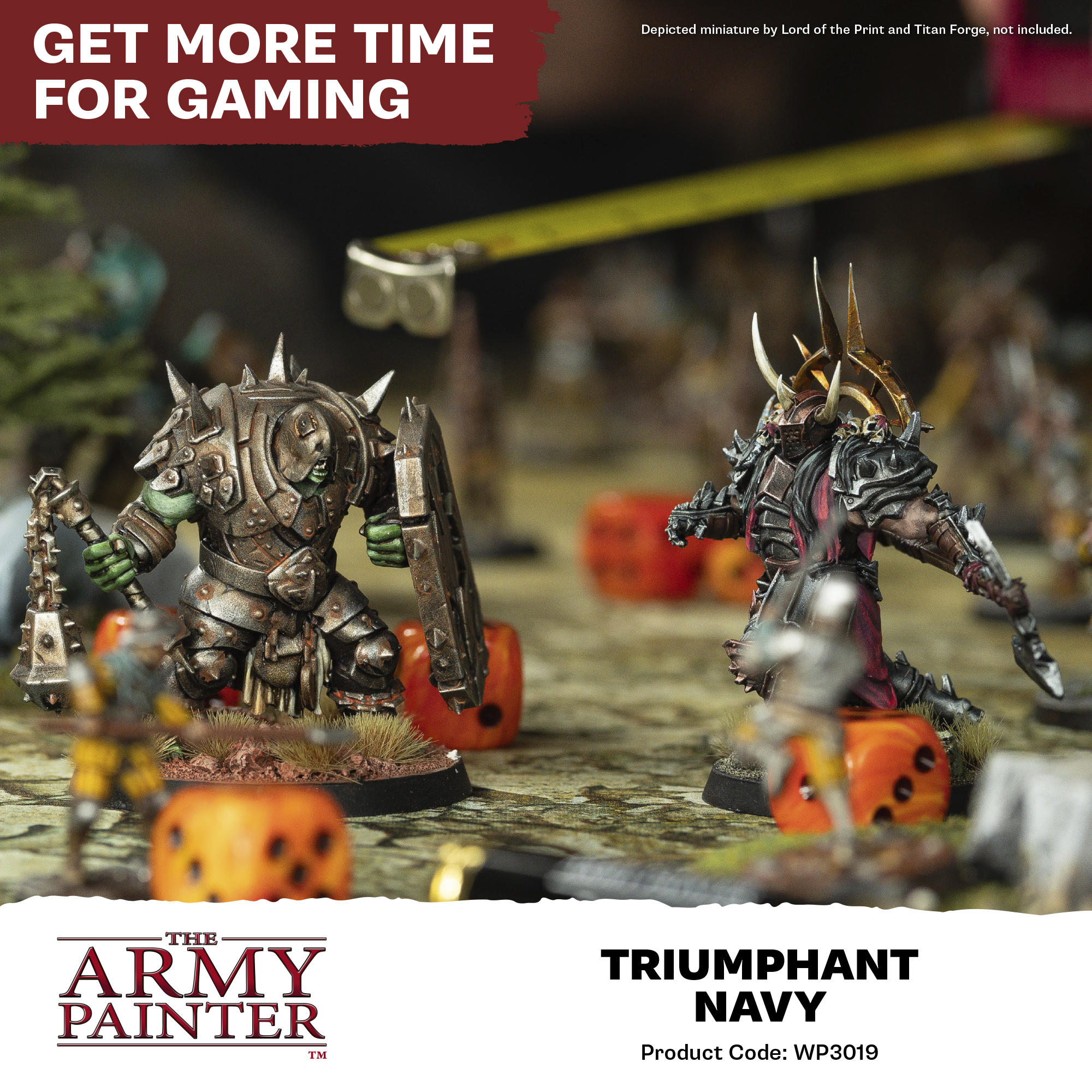 Army Painter: WP Fanatic - Triumphant Navy Army Painter: WP Fanatic - Triumphant Navy