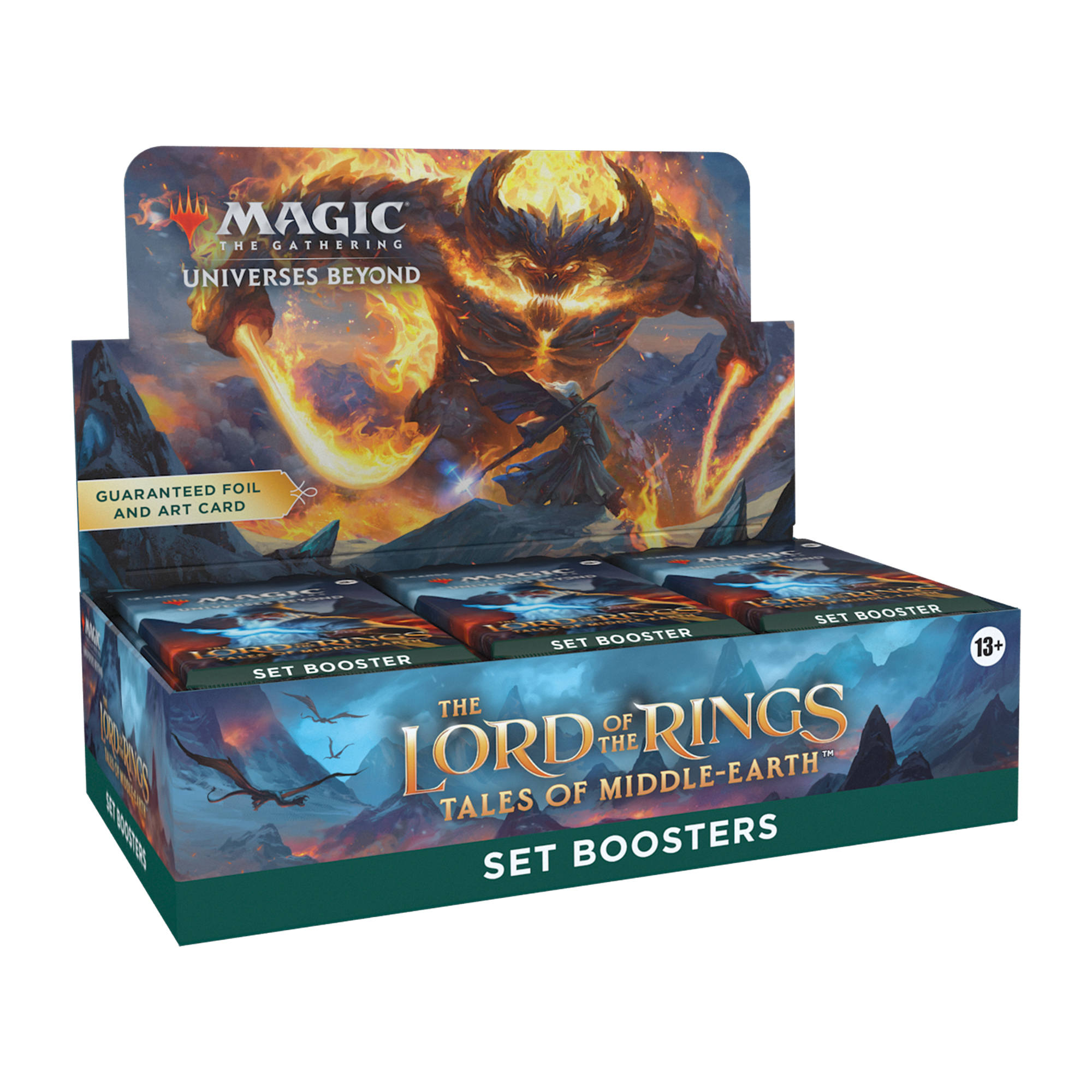 Magic CCG: The Lord of the Rings - Tales of Middle-Earth Set Display Magic CCG: The Lord of the Rings - Tales of Middle-Earth Set Display