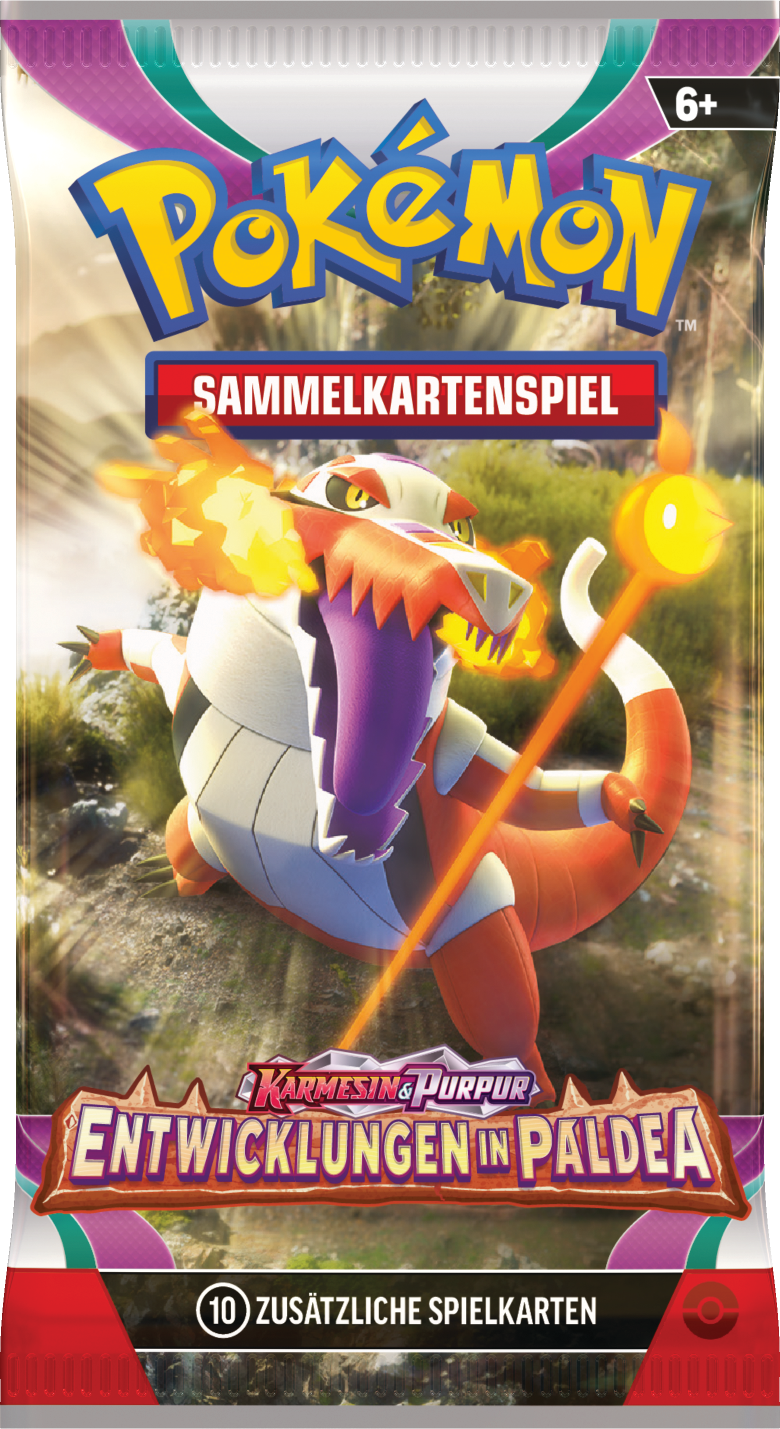 Pokémon CCG dt.: Karmesin & Purpur Entwicklungen in Paldea Display (KP02)