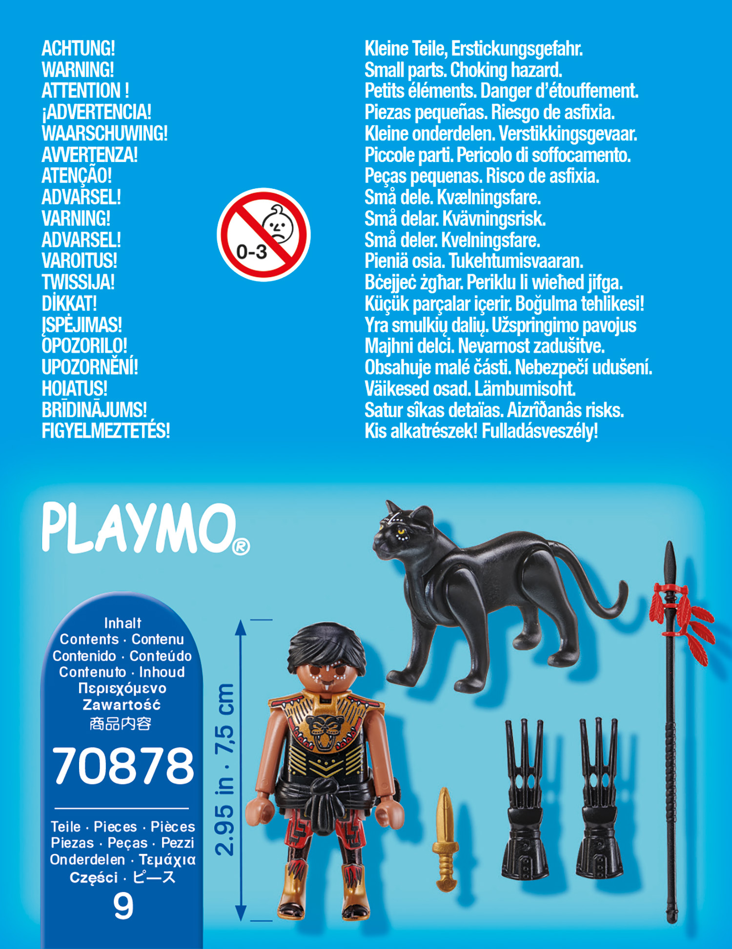 Playmobil: Special Plus - Krieger mit Panther