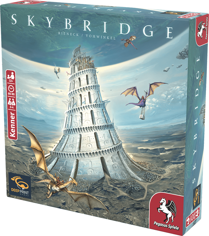 Karten/Boardspiel, Skyscraper, Würfelspiel, Drachen, Burg/Turm