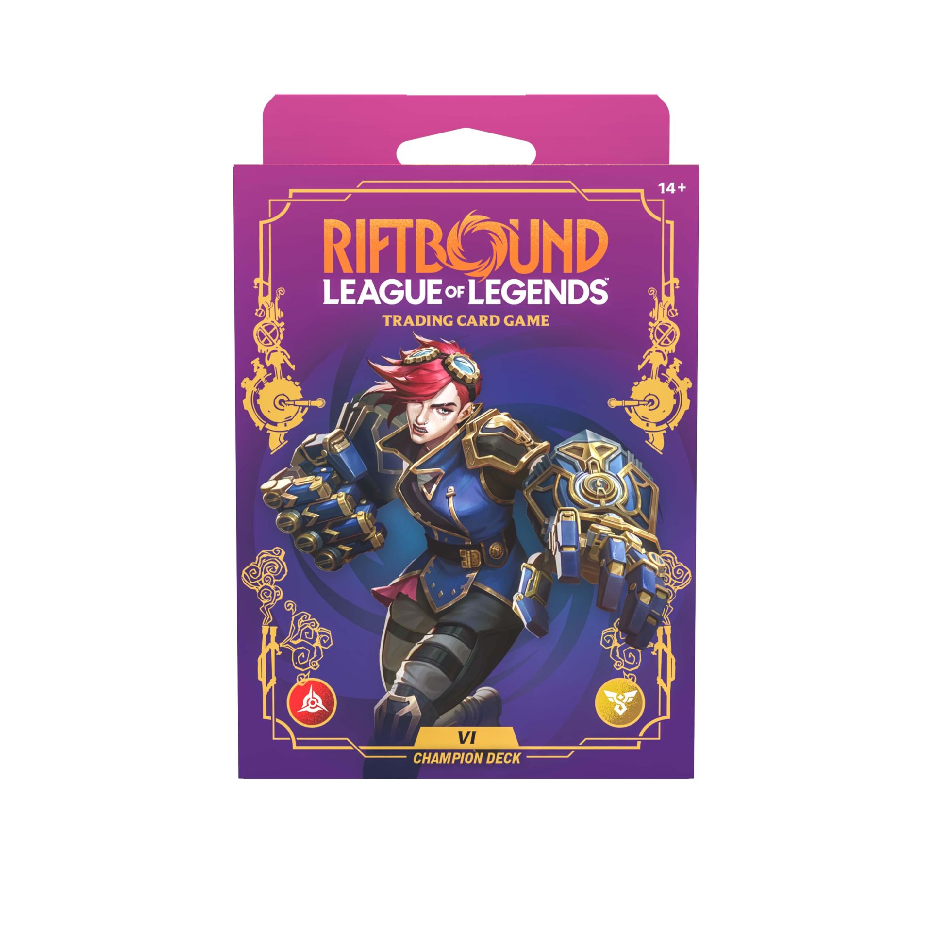 Riftbound TCG: Unleashed Champion Deck Vi (RB03) Trading card, League of Legends, Champion deck, Charakterkarte, Artwork
