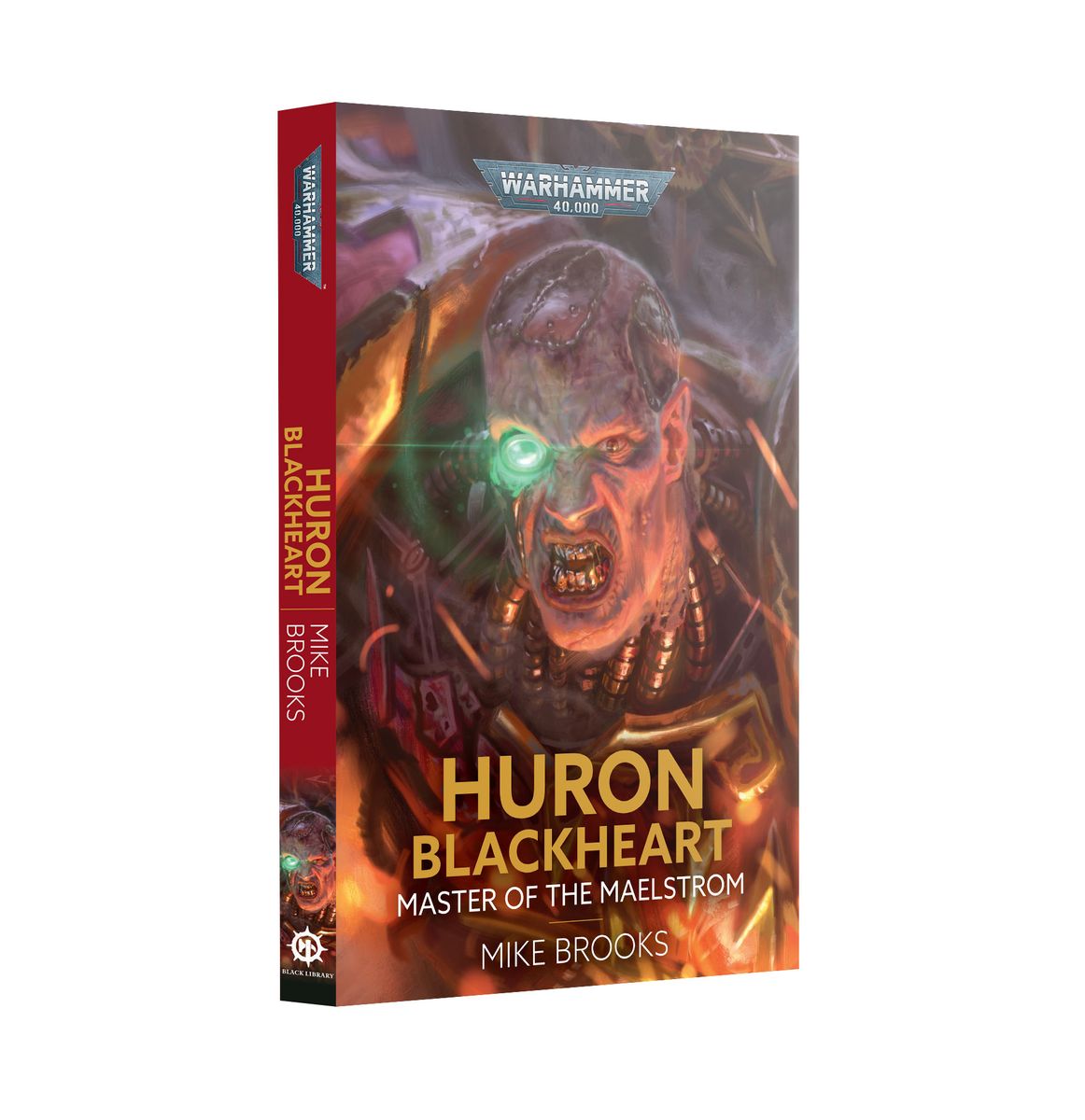 Warhammer 40K Novel: Huron Blackheart - Master of the Maelstrom Buch, Veröffentlichung, Person, Gesicht, Kopf