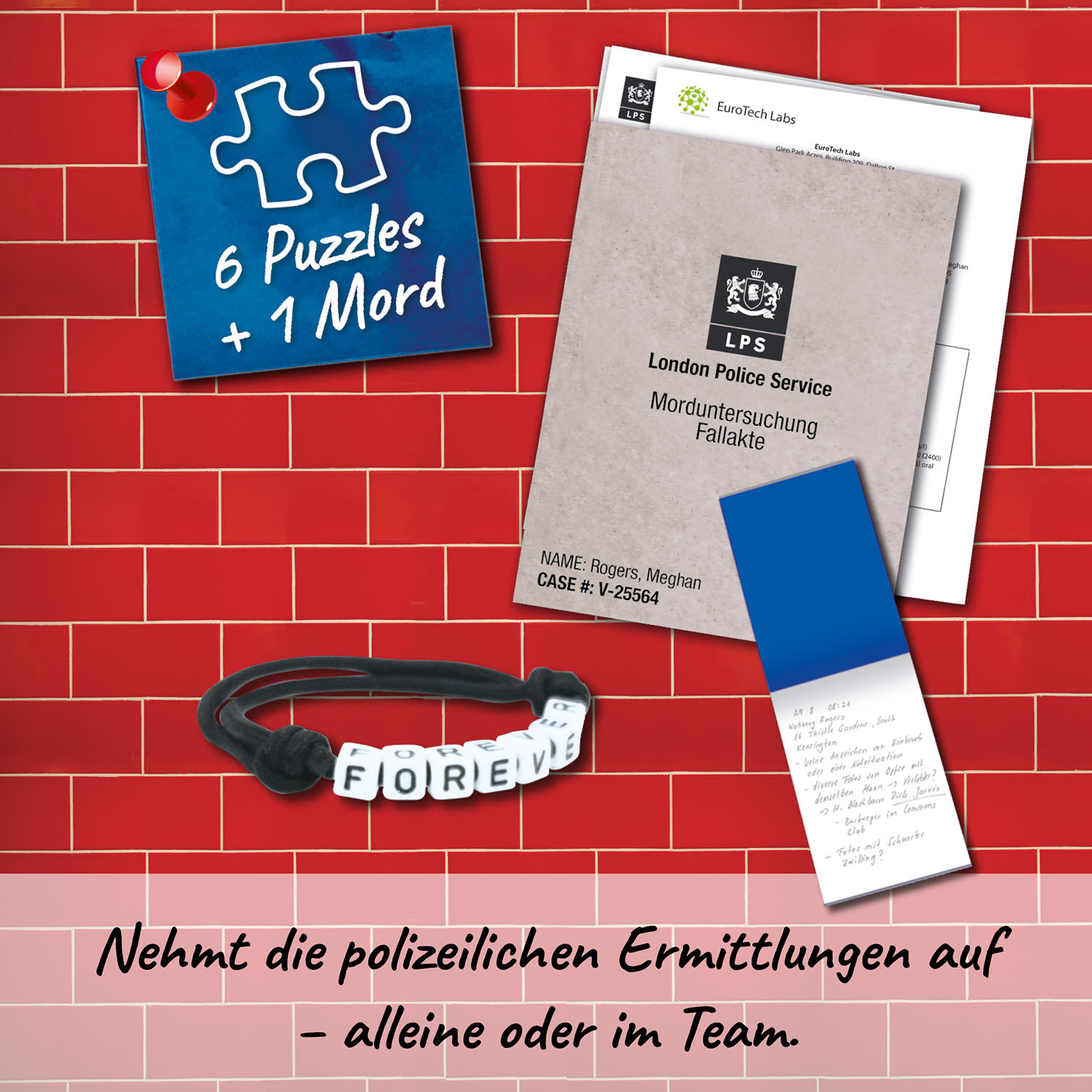 Murder Mystery Puzzle: Endstation Underground