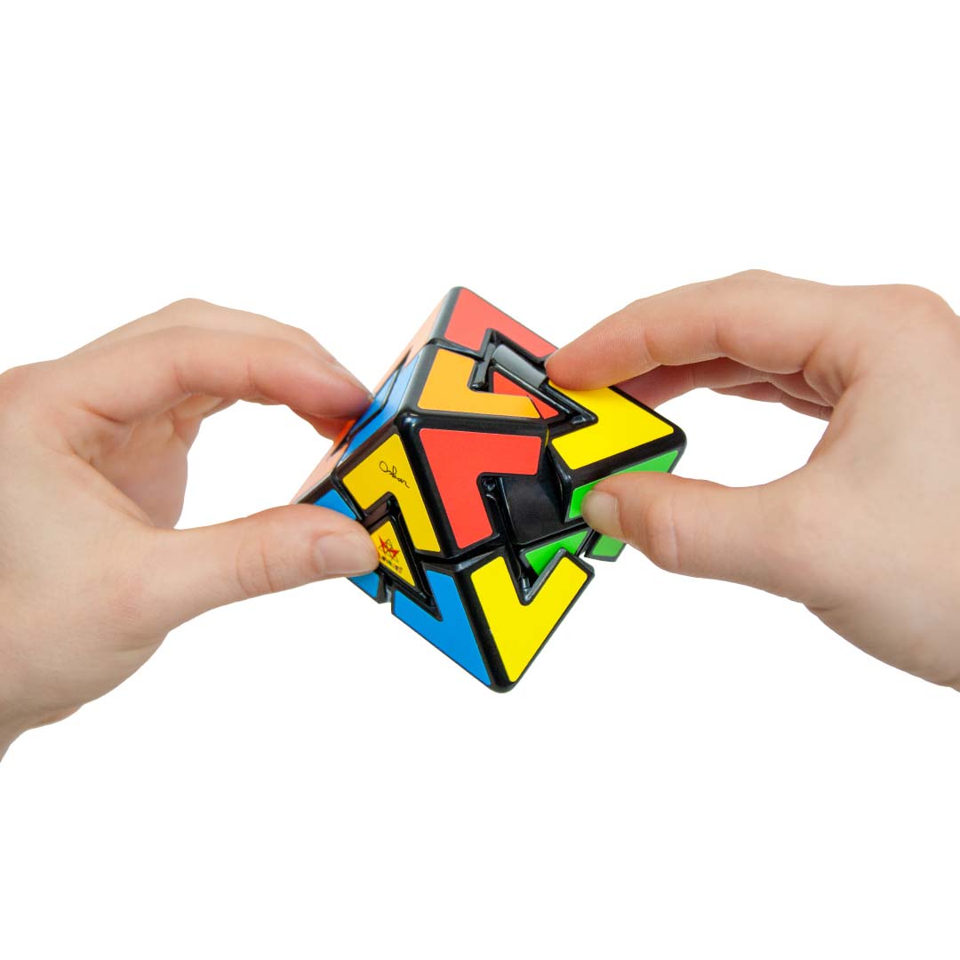 Meffert's: Pyraminx Diamond Rubik's Cube, Puzzlespiel, mehrfarbig, Würfel, Kreuzform
