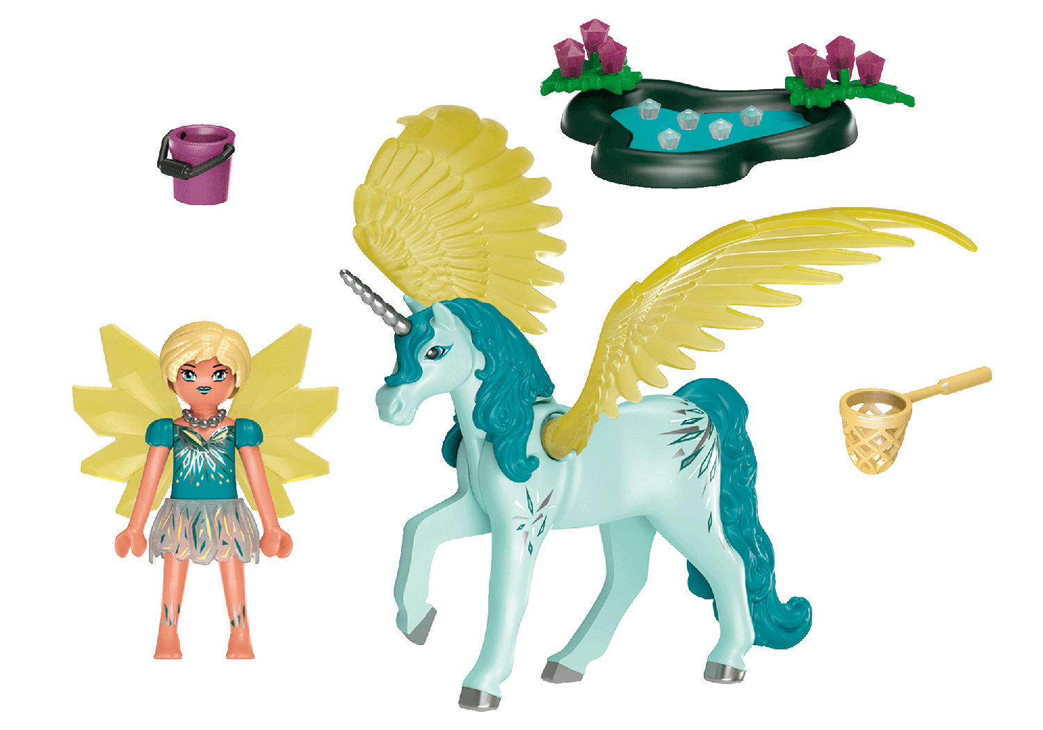 Playmobil: Adventures of Ayuma - Crystal Fairy mit Einhorn