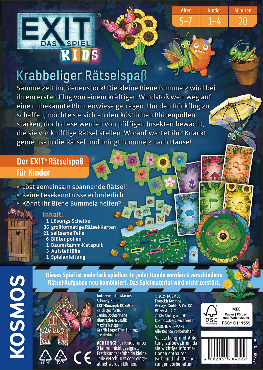 Exit: Das Spiel Kids - Krabbeliger Rätselspaß Exit: Das Spiel Kids - Krabbeliger Rätselspaß
