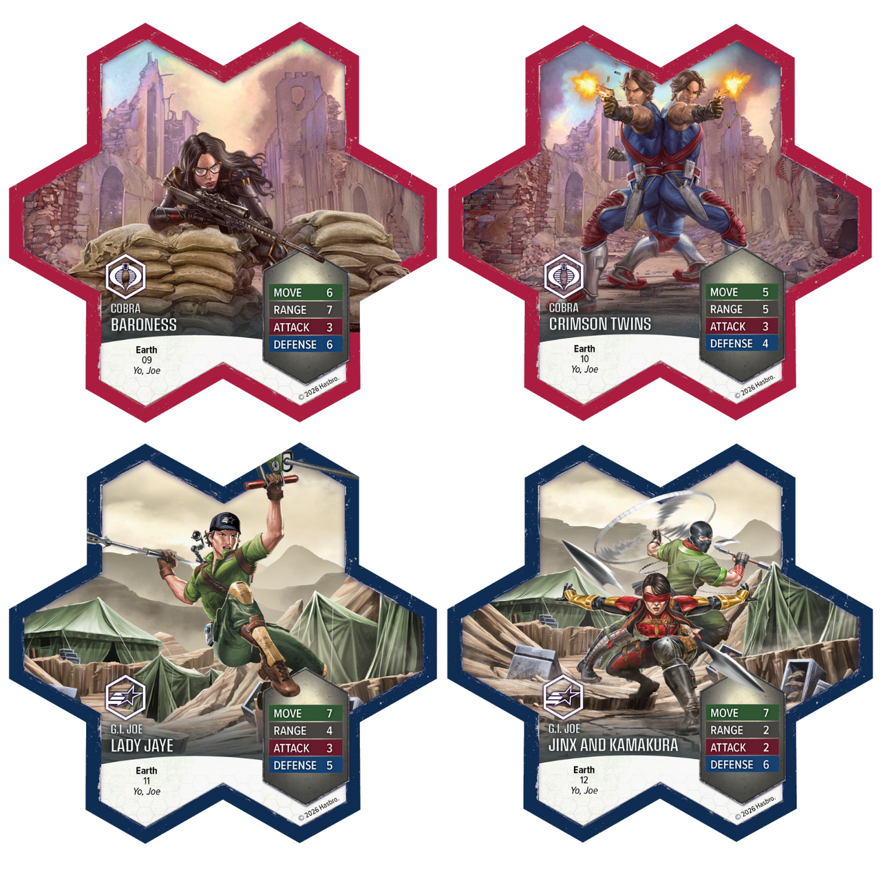 G.I. JOE Heroscape: Strike Forces Army Expansion