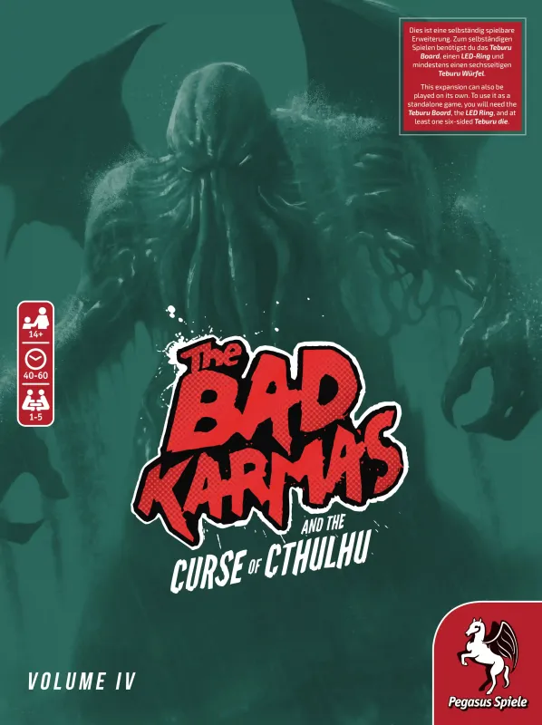 Teburu: The Bad Karmas Vol.4 - Curse of Cthulhu Teburu: The Bad Karmas Vol.4 - Curse of Cthulhu