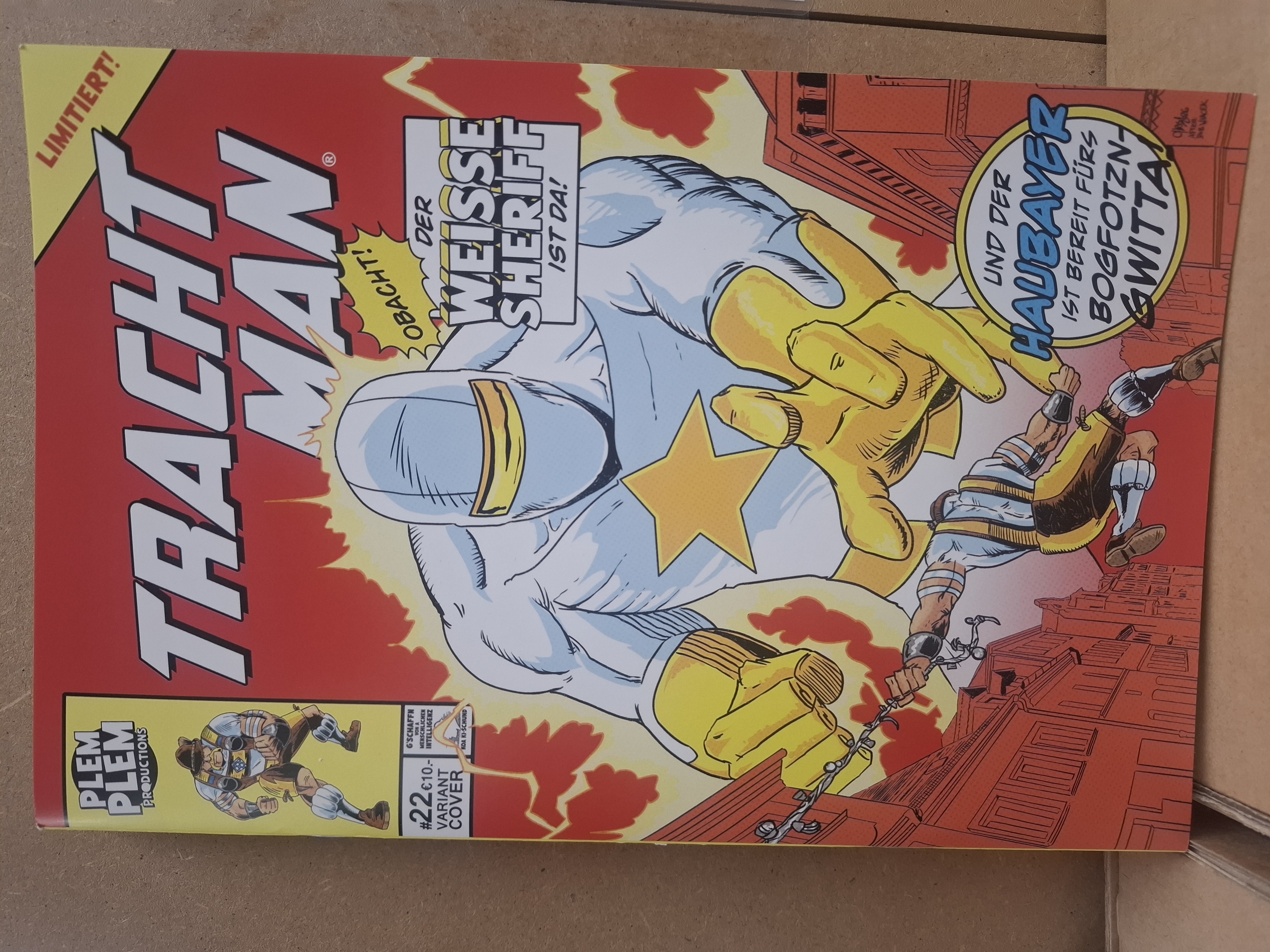 Comic, Figure, Superheld, Stern, Goldene Handschuh