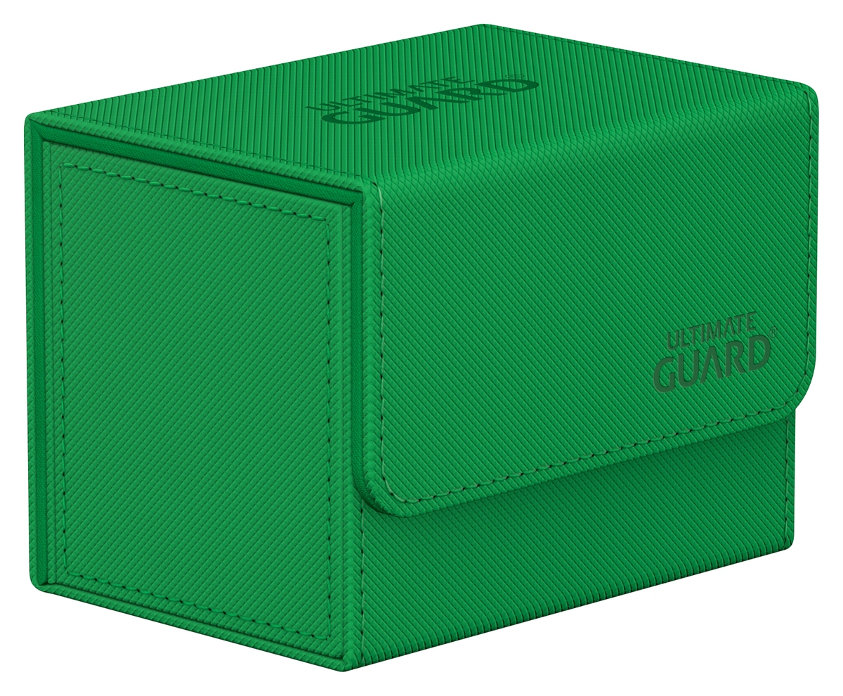 Ultimate Guard: Deckbox SideWinder 80+ XenoSkin monocolor grün