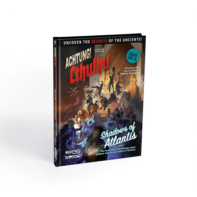 Achtung! Cthulhu RPG: 2D20 Shadows of Atlantis
