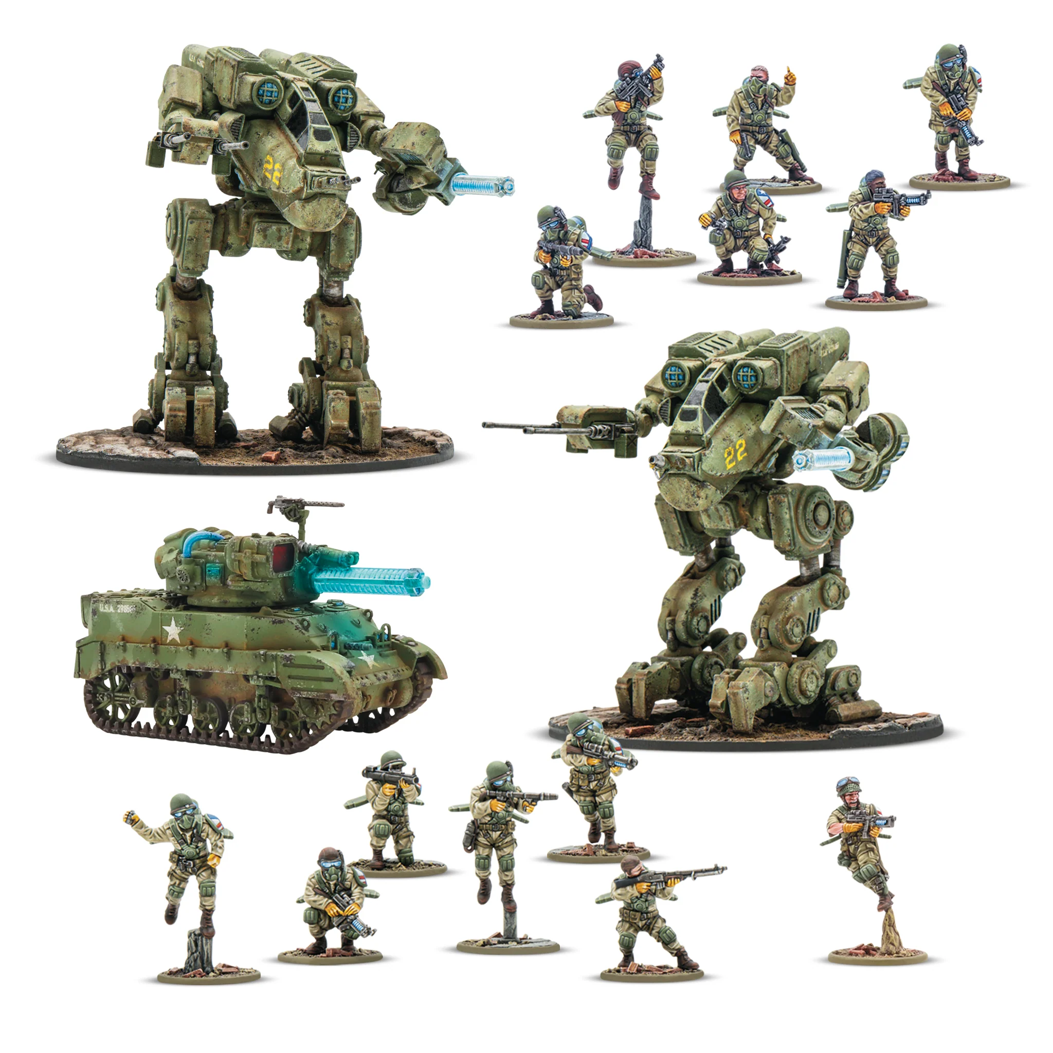 Bolt Action: Konflikt '47 - United States Starter Army (2025)