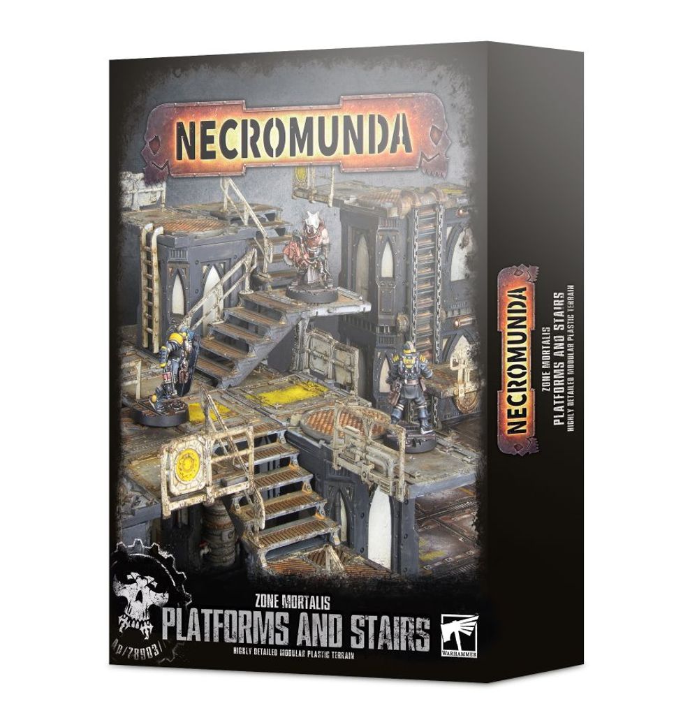 Necromunda: Zone Mortalis - Platforms & Stairs Necromunda: Zone Mortalis - Platforms & Stairs