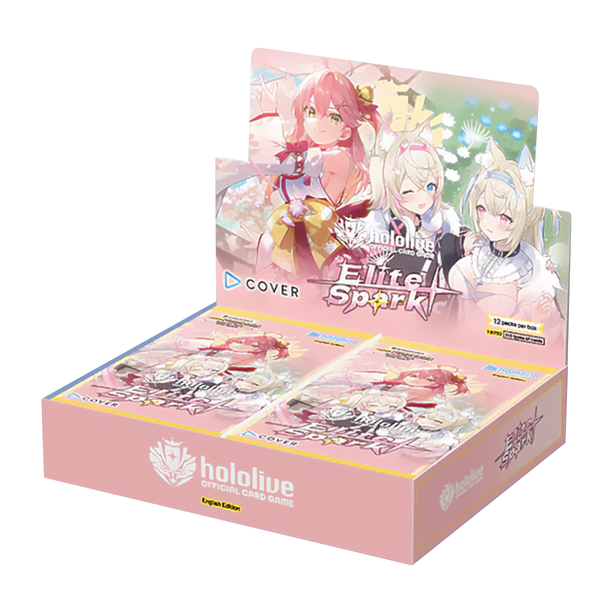 Hololive CCG: Elite Spark Booster Display (12) (HPB03) Hololive CCG: Elite Spark Booster Display (12) (HPB03)