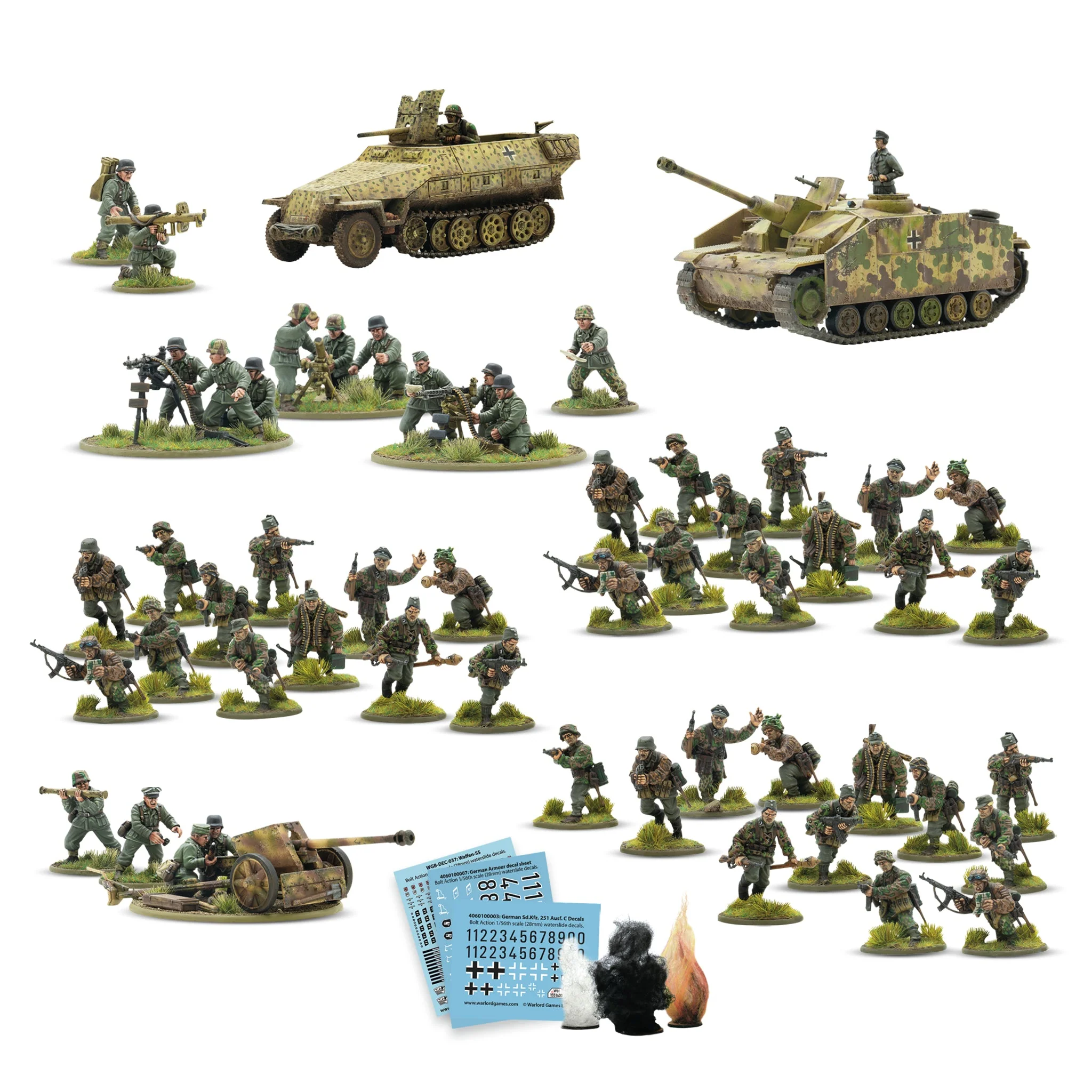 Bolt Action: German - The Reich's Praetorians Waffen-SS starter army