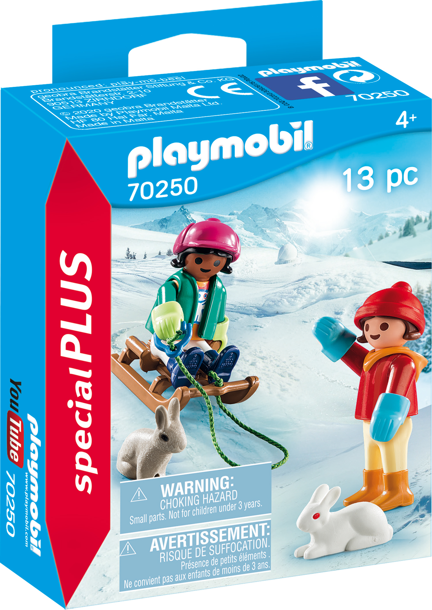 Playmobil: Special Plus - Kinder mit Schlitten