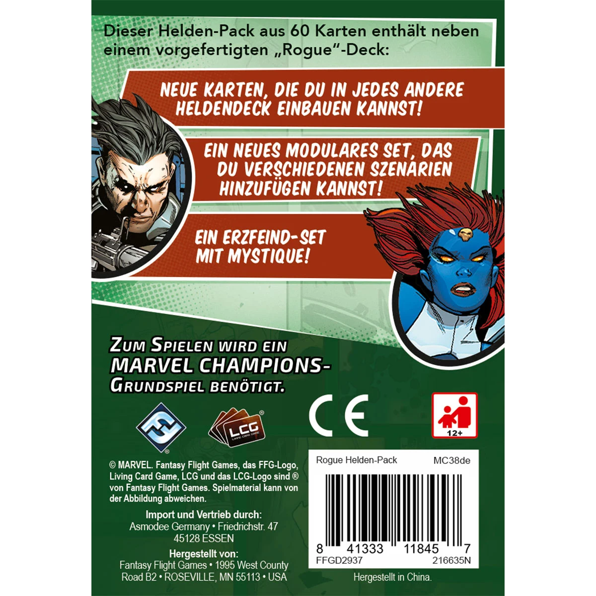 Marvel Champions LCG dt.: Rogue Helden-Pack