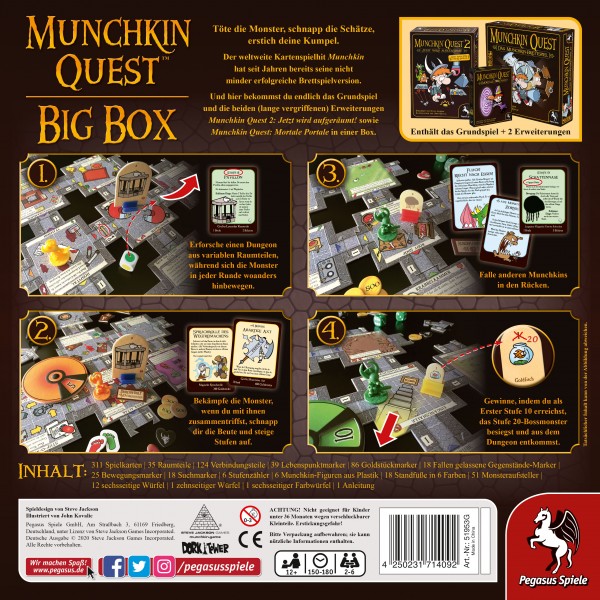 Munchkin Quest Big Box Munchkin Quest Big Box
