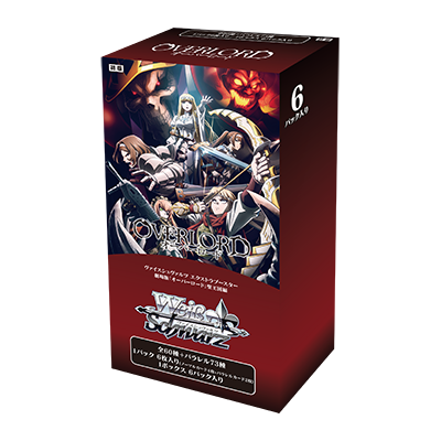 Weiß Schwarz CCG: Overlord - The Sacred Kingdom Extra Booster Display (6) Japanisch