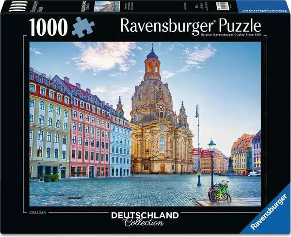 Puzzle, 1000 Teile, Deutschland Sammlung, Dresden, St.-Kirche, Stadtansicht