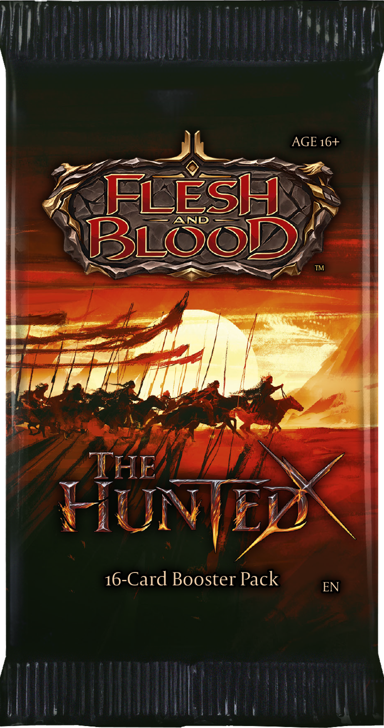 Flesh & Blood TCG: The Hunted Boosterpack Flesh & Blood TCG: The Hunted Boosterpack