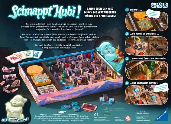 Schnappt Hubi Relaunch Brettspiel, Spielkomponenten, Freizeitspielzeug, Spielset, Miniaturen