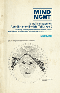Buch, Geistesmanagement, Schutzumschlag, Porträt, geometrisches Muster