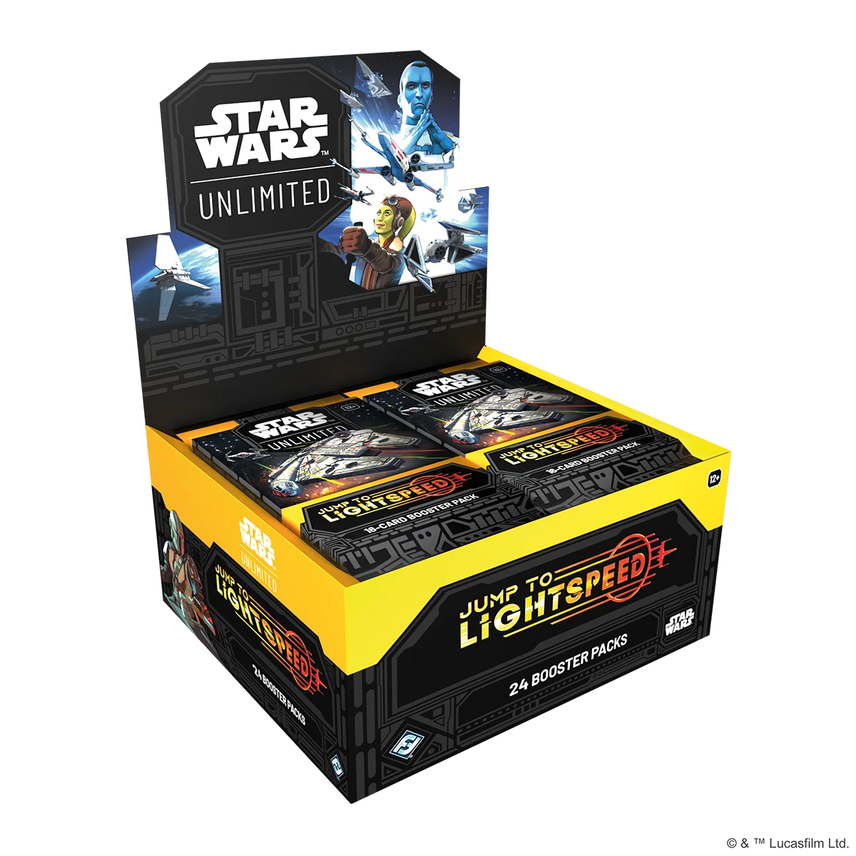 Star Wars Unlimited CCG: Jump to Lightspeed - Booster Display