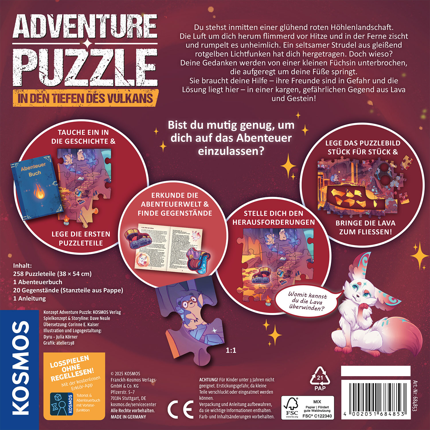 Adventure Puzzle: In den Tiefen des Vulkans Adventure Puzzle: In den Tiefen des Vulkans