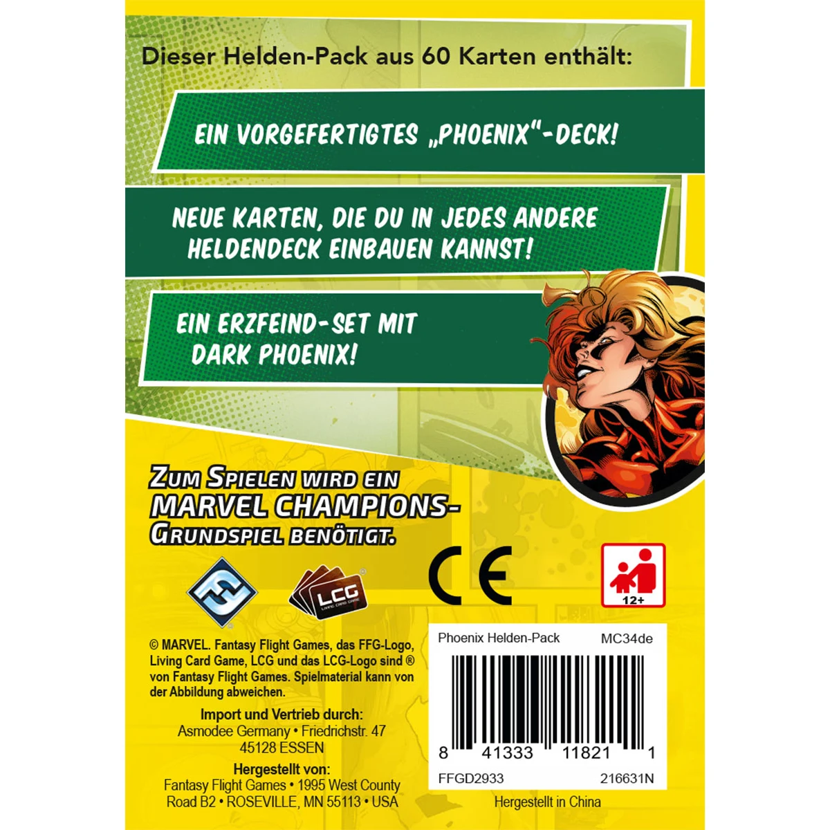Marvel Champions LCG dt.: Phoenix Helden-Pack Marvel Champions LCG dt.: Phoenix Helden-Pack