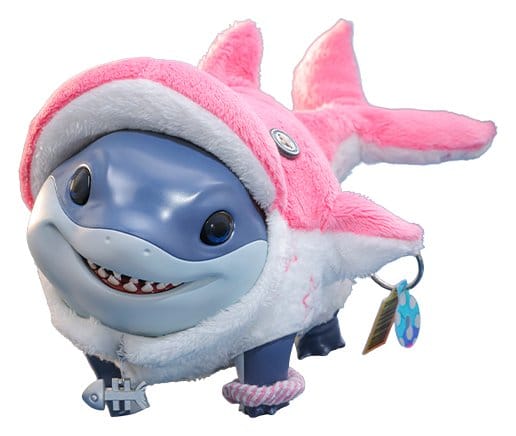 Marvel Rivals AF: Jeff the Land Shark Masterpiece Series DLX 11cm plush, dolphin, pink, mermaid, toy