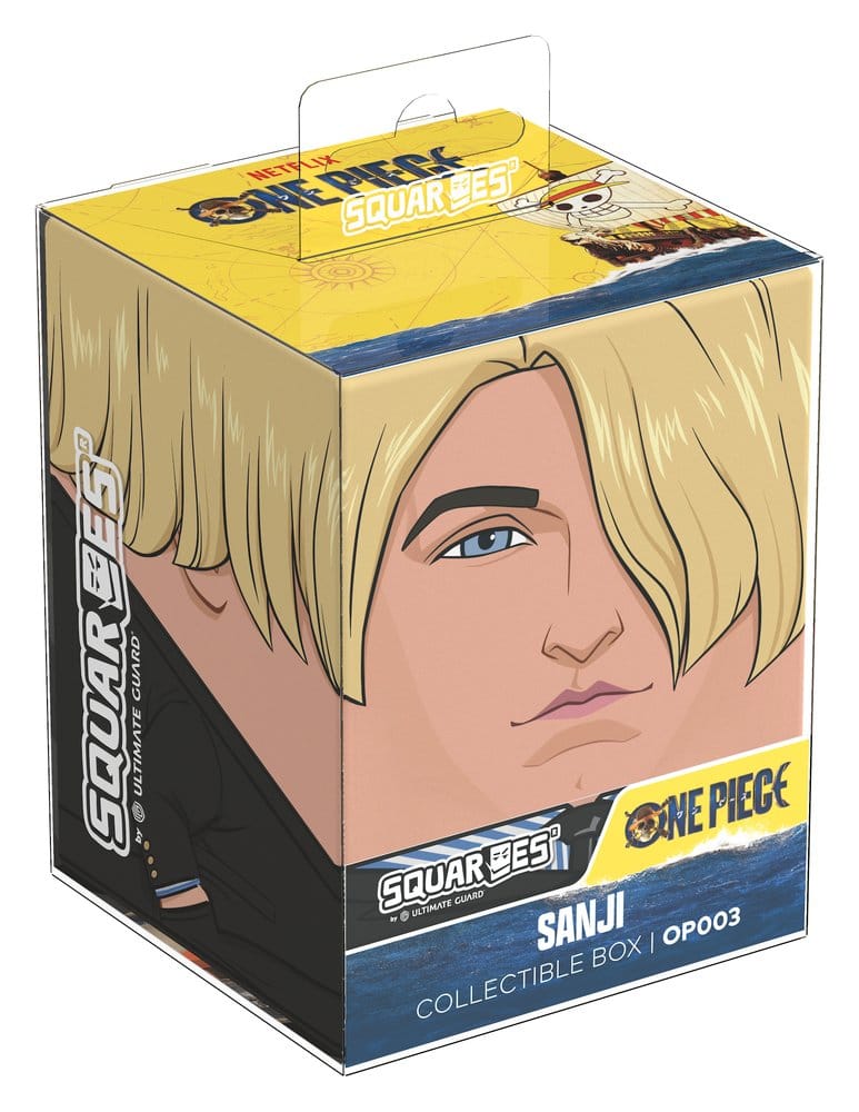 Ultimate Guard: Deckbox Squaroes One Piece Live Action - Sanji OP003 SQUARE ENCE, Sanj Not sure, collectible box, One Piece, anime figure