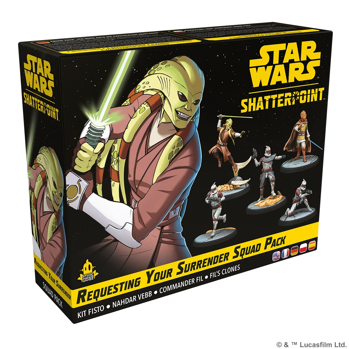 Star Wars: Shatterpoint - Requesting Your Surrender Squad-Pack ("Ich muss euch die Kapitulation nahelegen.")