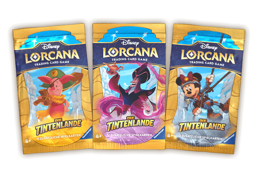 Lorcana TCG: Die Tintenlande - Boosterpack (Kapitel 3) Lorcana TCG: Die Tintenlande - Boosterpack (Kapitel 3)