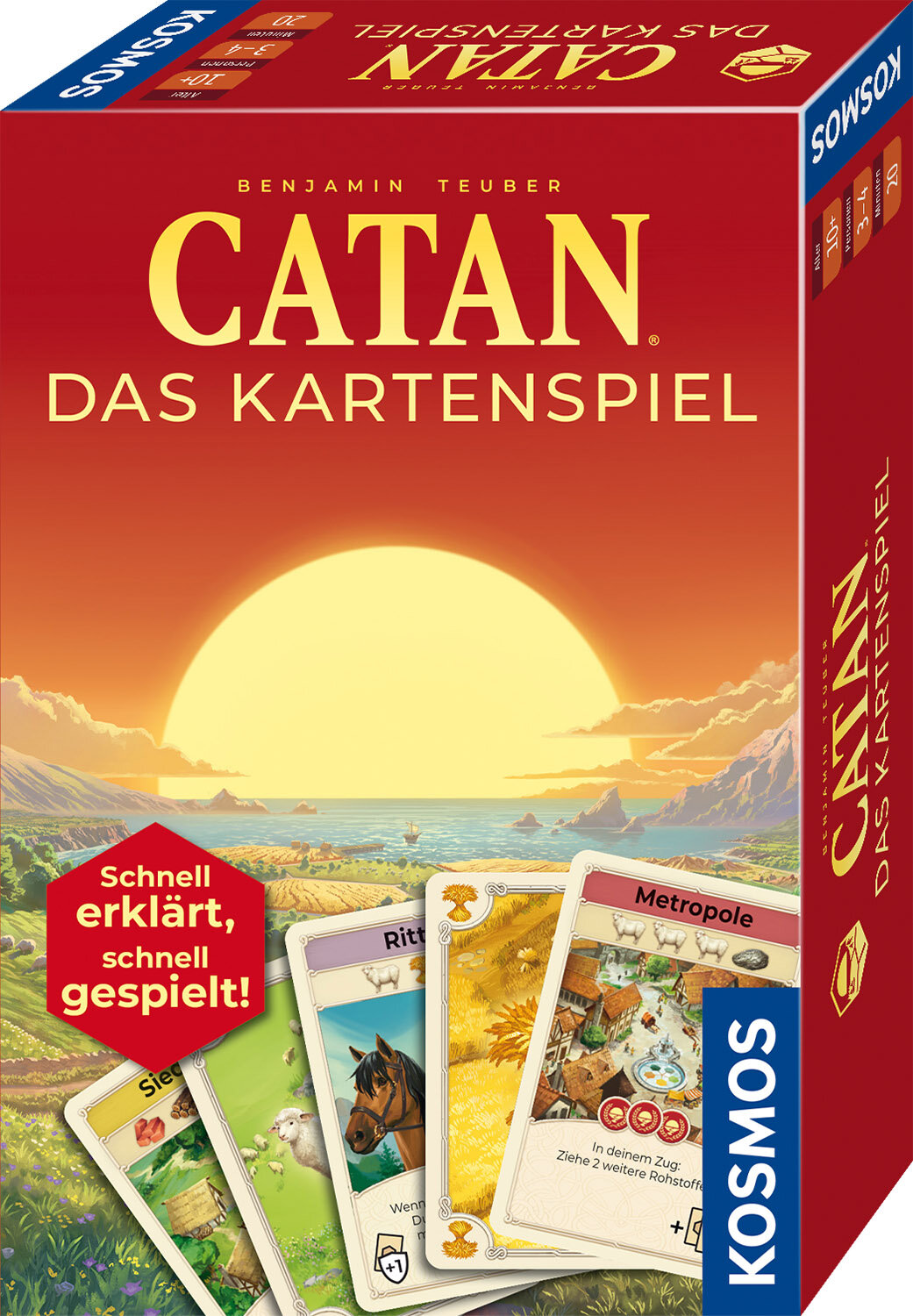 Brettspiel, KartenSpiel, Kartenspiel, Spielbox, Kosmos
