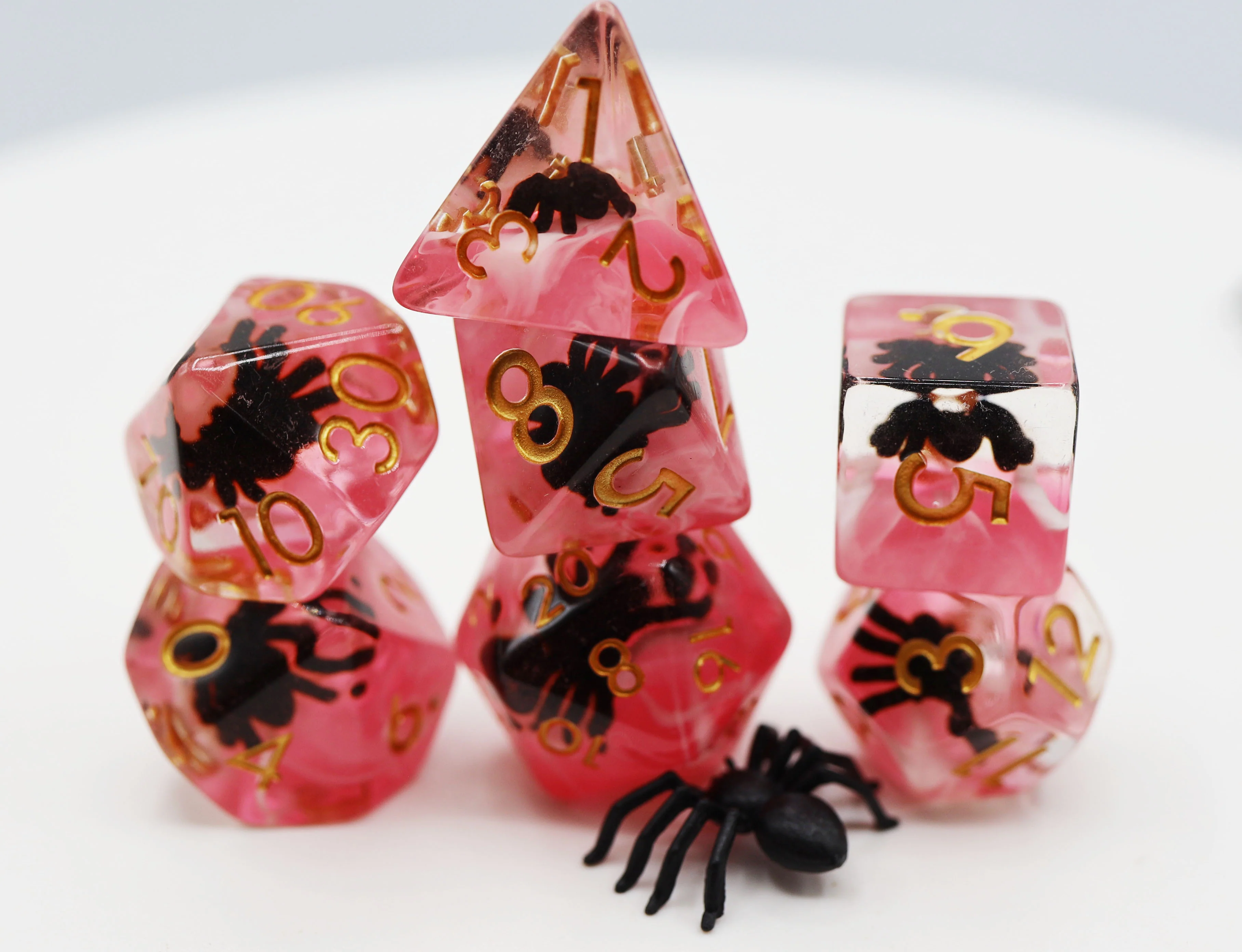 Polyhedral Dice Set: Terror Spider (7)