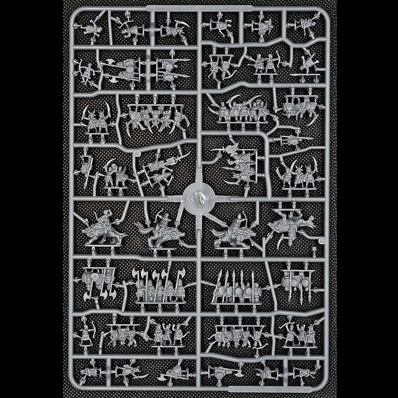 Mini-Figuren, Spritzling, Modelbaukit, Kunststofffiguren, Grau
