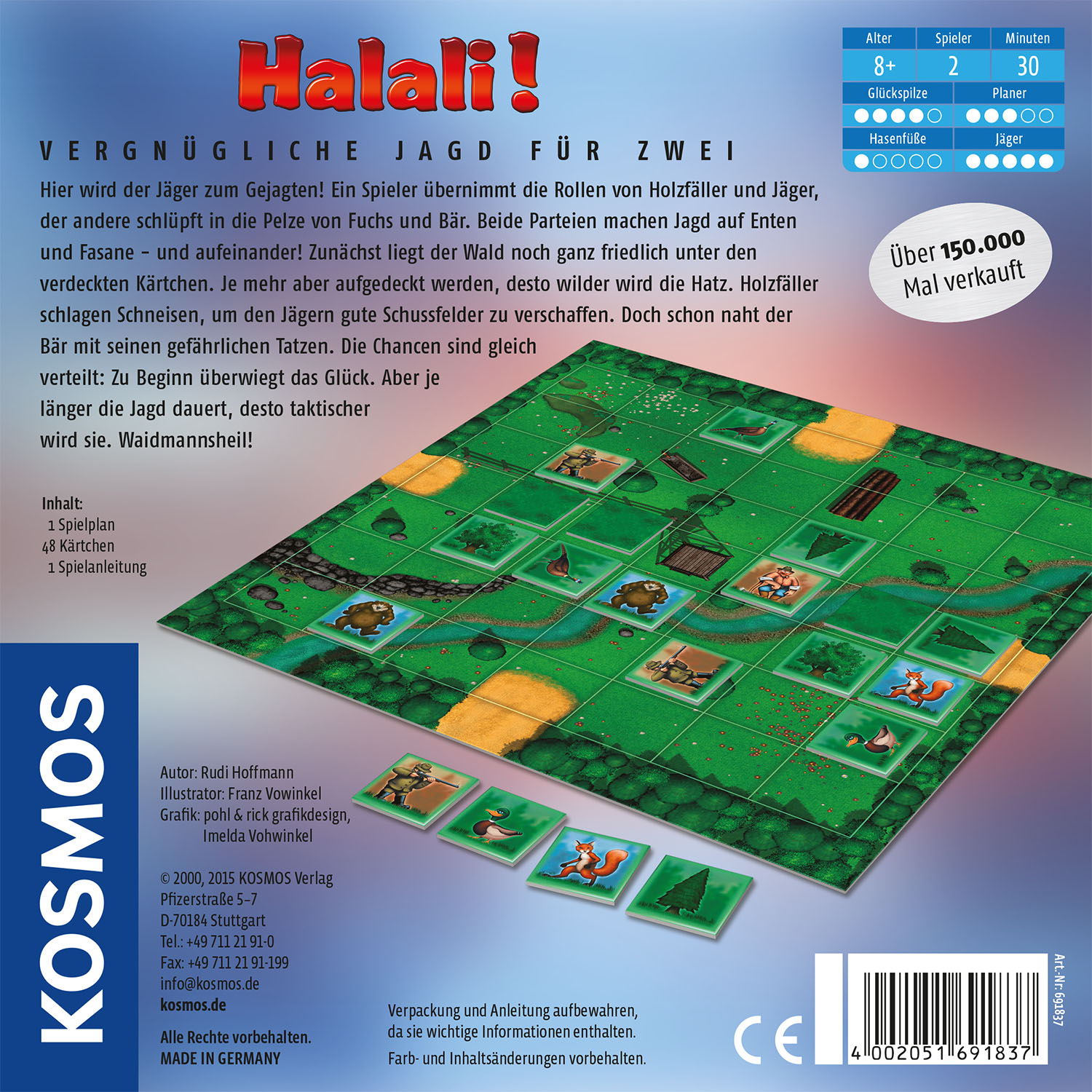 Halali (Spiel für zwei)