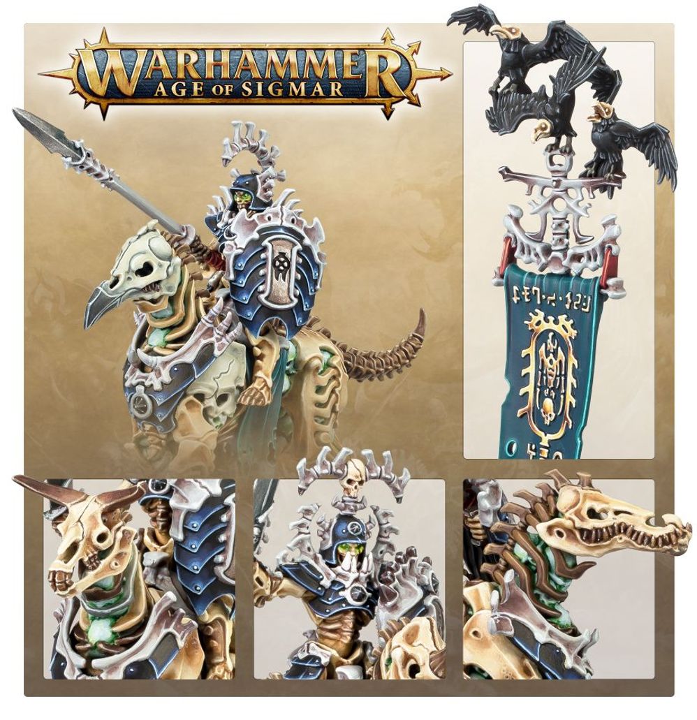 Warhammer: Ossiarch Bonereapers - Kavalos Deathriders Warhammer: Ossiarch Bonereapers - Kavalos Deathriders