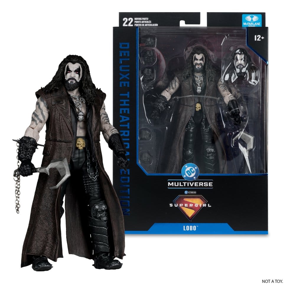 Figur, Actionfigur, Supergirl, DC Multiverse, Lobo