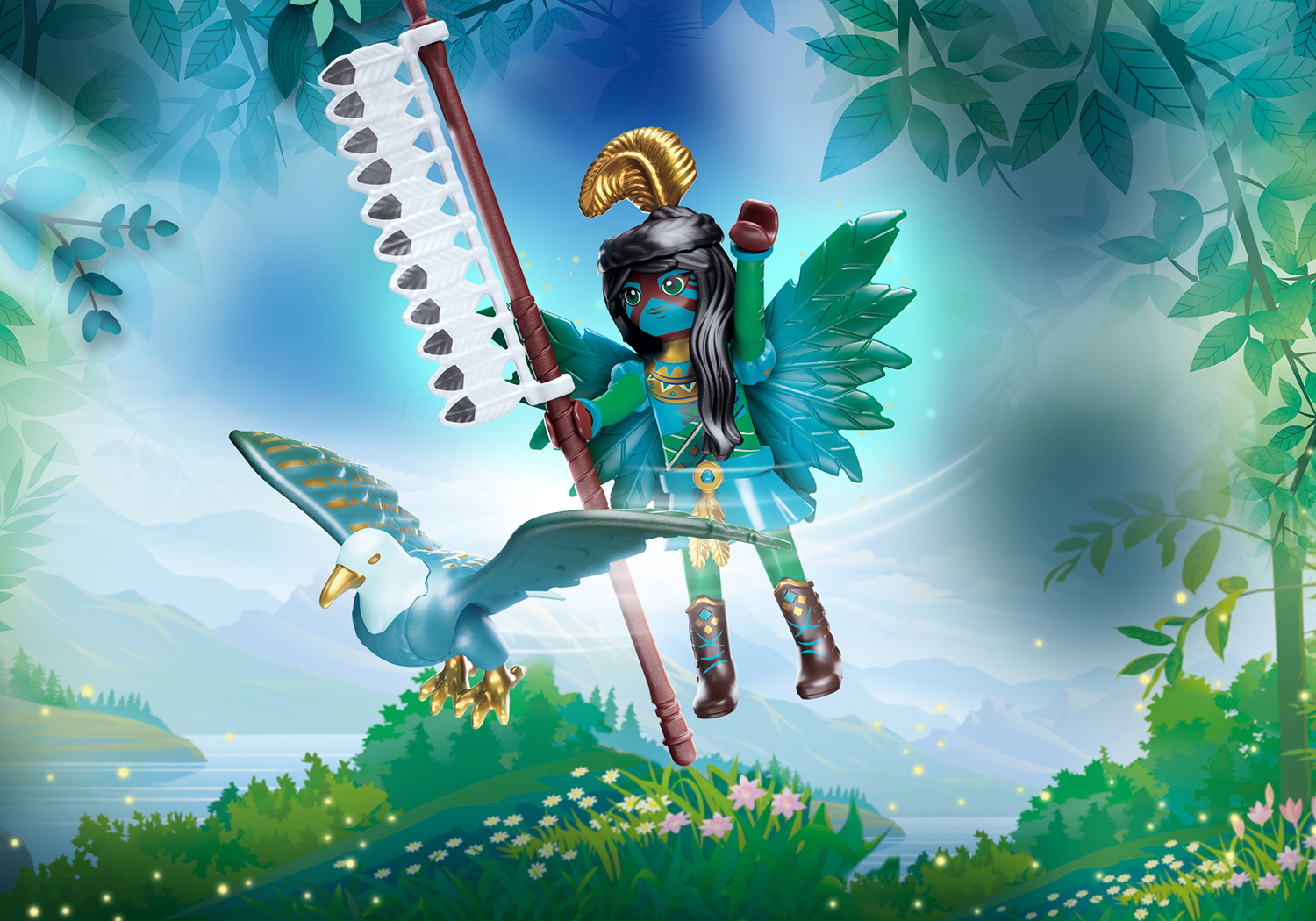 Playmobil: Adventures of Ayuma - Knight Fairy mit Seelentier 