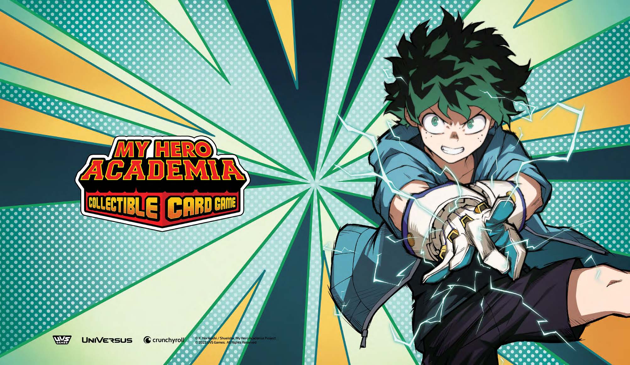 My Hero Academia CCG: Playmat Izuku Midoriya Burn