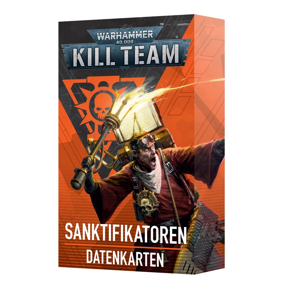 Warhammer 40K: Kill Team - Datacards Sanctifiers dt.