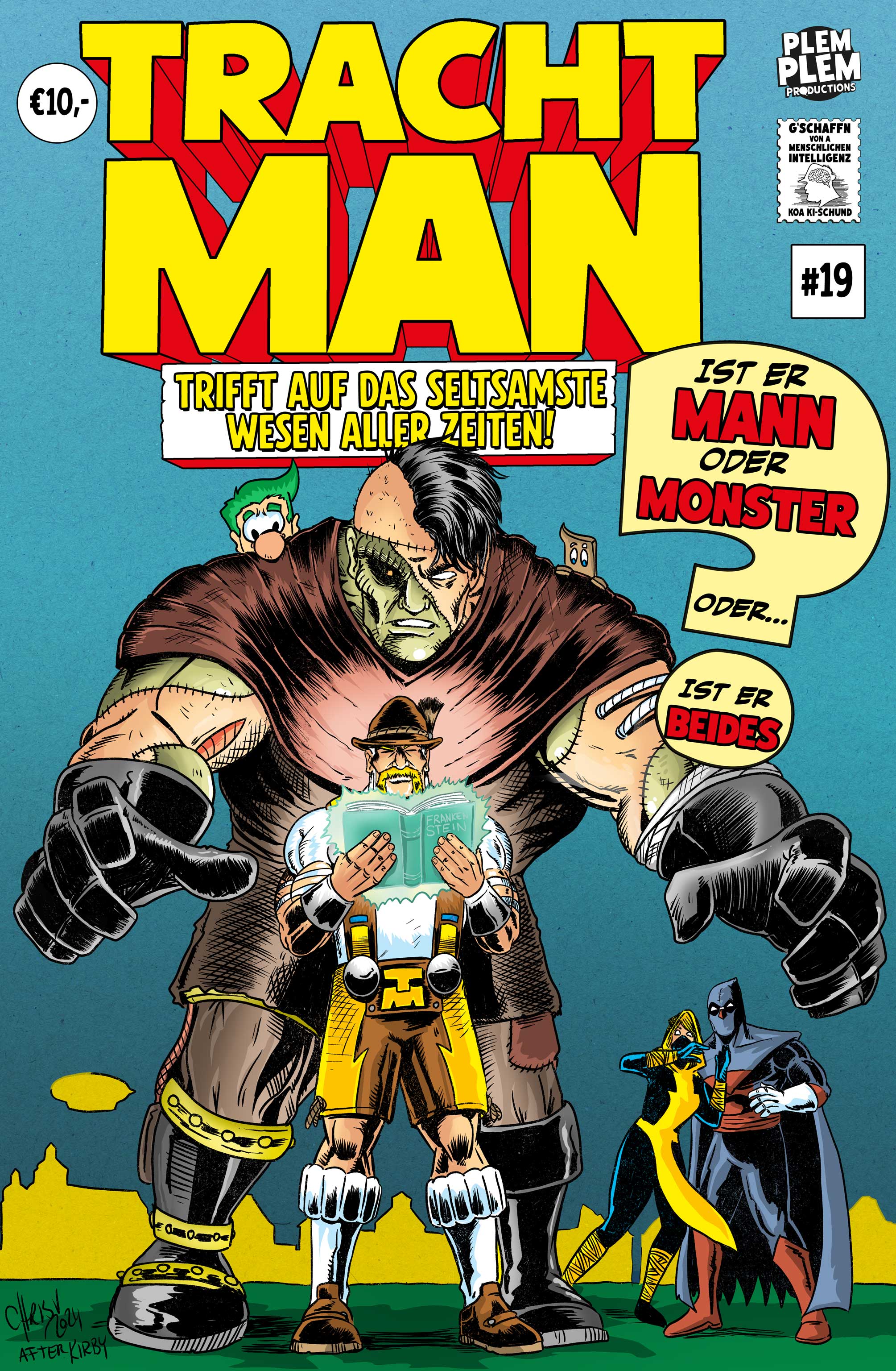 Tracht Man #19 Ultra Comix Variant (100)